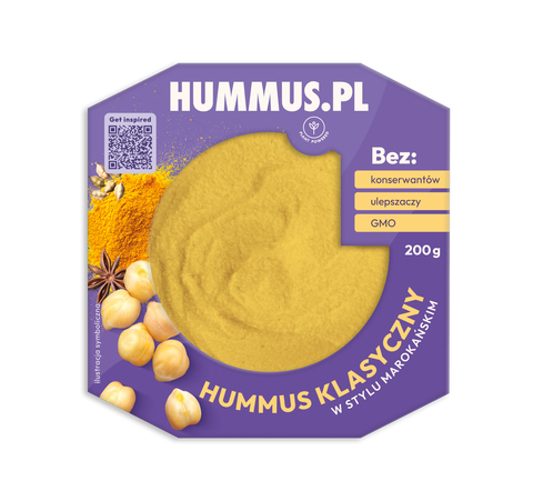Hummus klasyczny w stylu marokańskim 200g